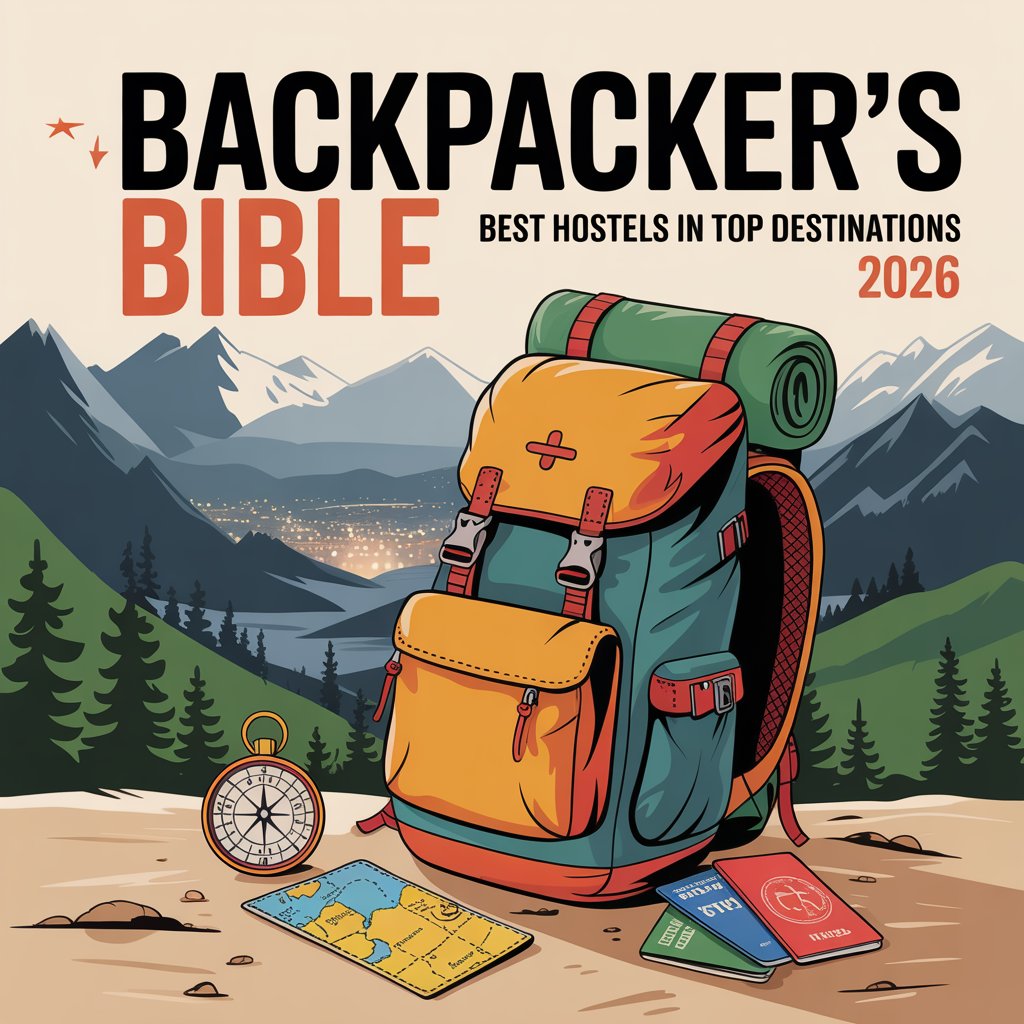 Backpacker’s Bible: Best Hostels in Top Destinations 2026