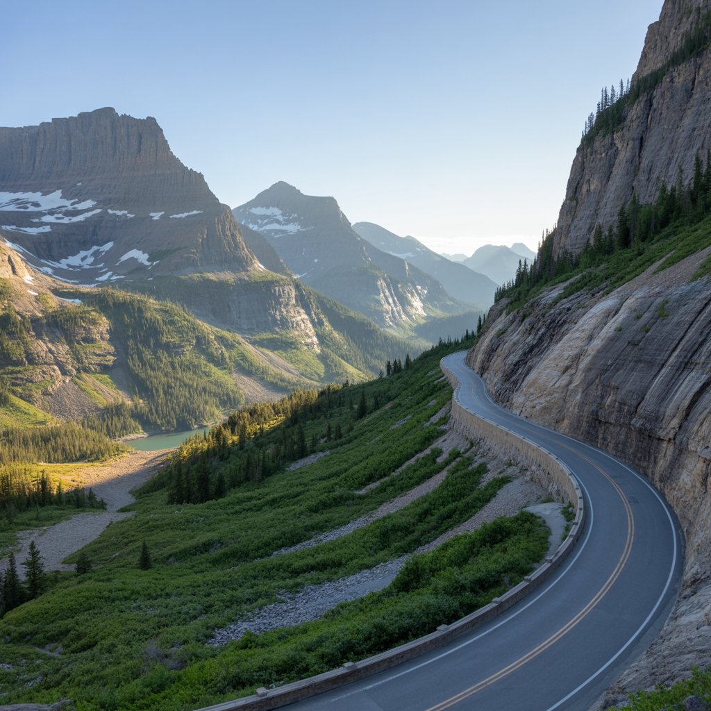 Going-to-the-Sun Road (Glacier National Park, Montana