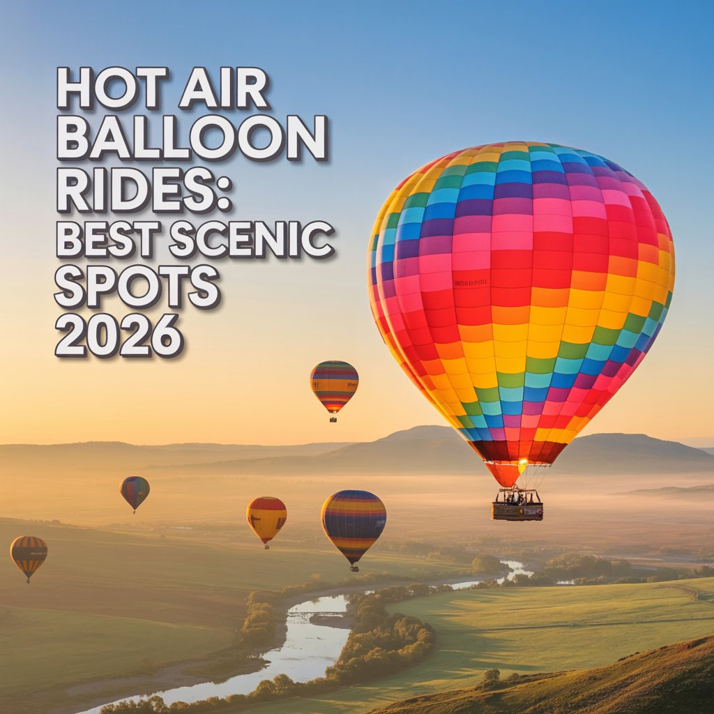 Hot Air Balloon Rides: Best Scenic Spots 2026