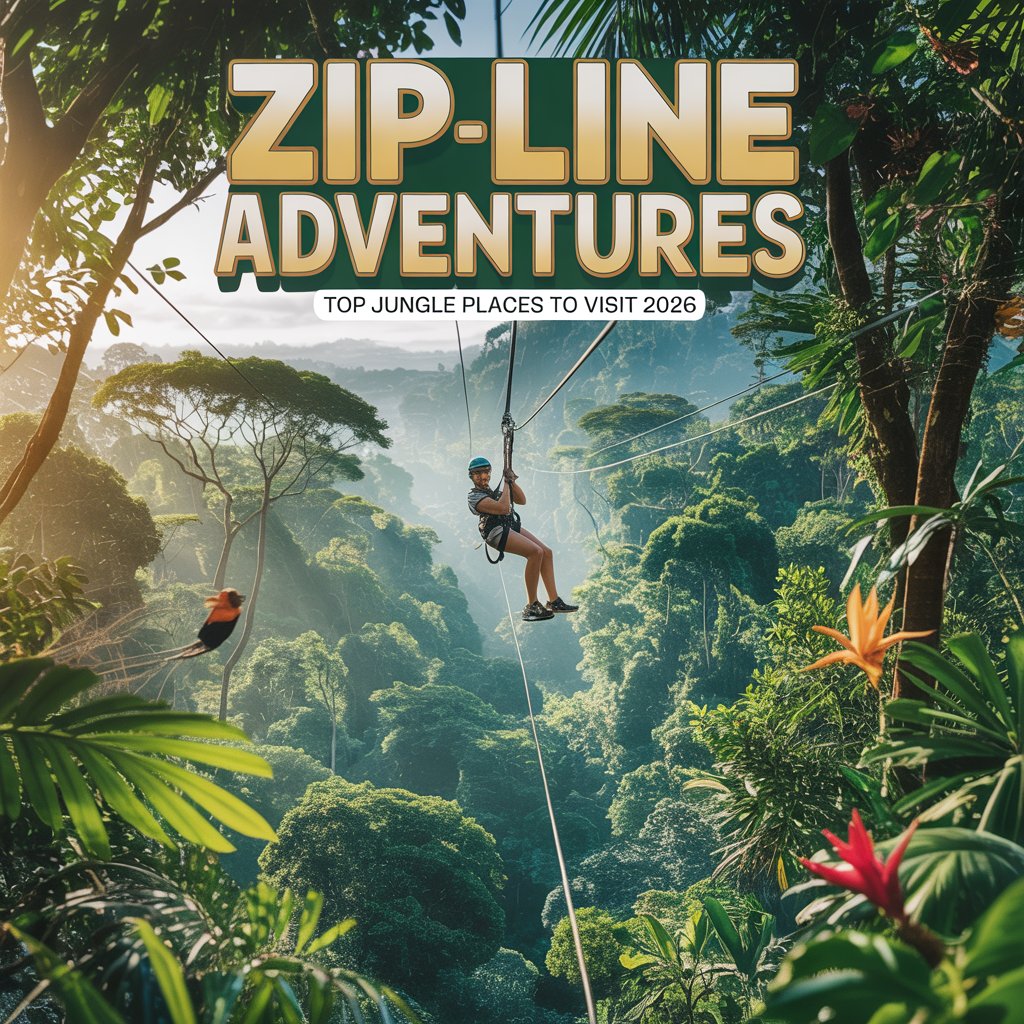 Zip-Line Adventures: Top Jungle Places to Visit 2026