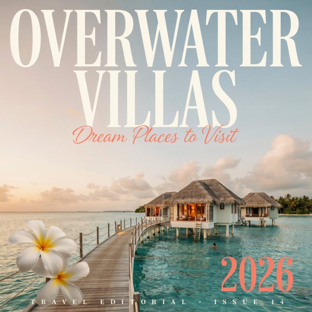 Overwater Villas Dream Places to Visit in 2026