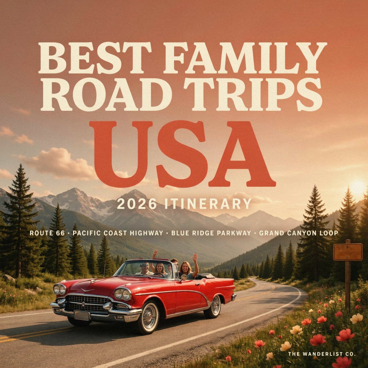 Best Family Road Trips USA 2026 Itinerary: Top Routes, Stops, and Planning Tips