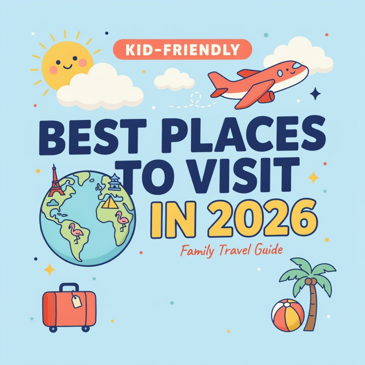 Kid-Friendly Best Places to Visit in 2026: 15 Family Vacation Destinations in the USA